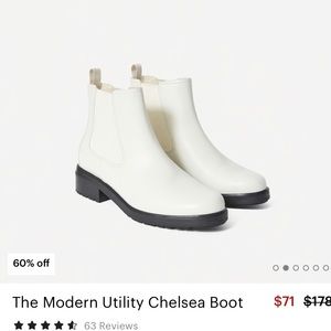 Everlane modern cheese utility boot NEVER WORN!6.5